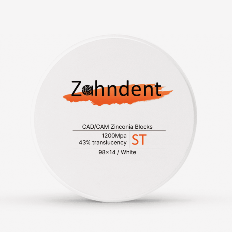 ST White Zirconia Block 98*14 mm